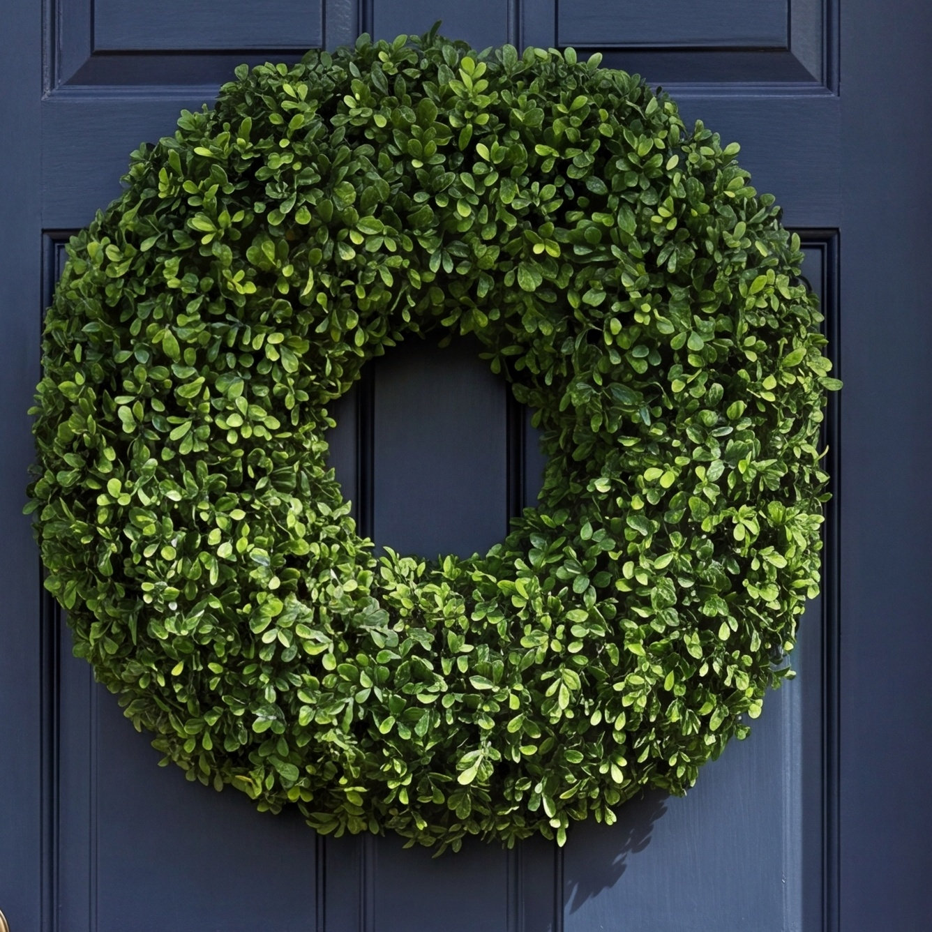 30" Artificial Boxwood Wreath