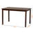 Empress dining table with modern design in Brown, 29.2'' H X 47.54'' W X 29.79'' D