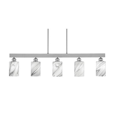 Edge 5 Light Bar With 4" Glass