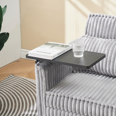 Versatile Transformable Sofa with Movable Tabletop and USB Ports for Relaxation