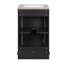 Meuble-lavabo autoportant de 20 po avec lavabo en céramique et 1 porte à fermeture douce avec tablette réglable-1727380313-1727380293
