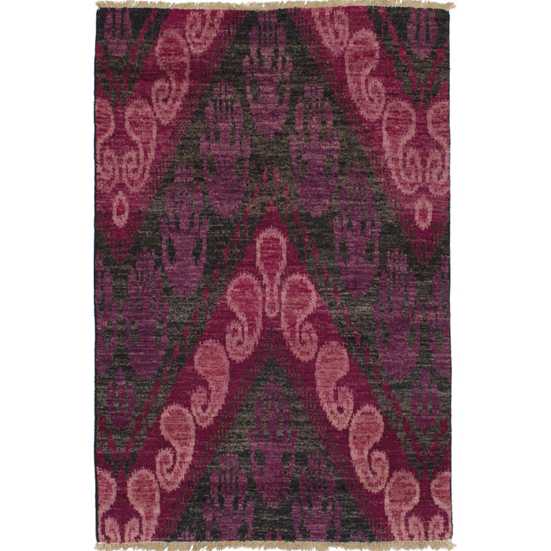 Anchise One-of-a-Kind 4'1" X 6'1" New Age Wool Area Rug in