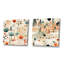 Jason - Ensemble de 2 collage de paysages abstraits carrés-102161883-102161885