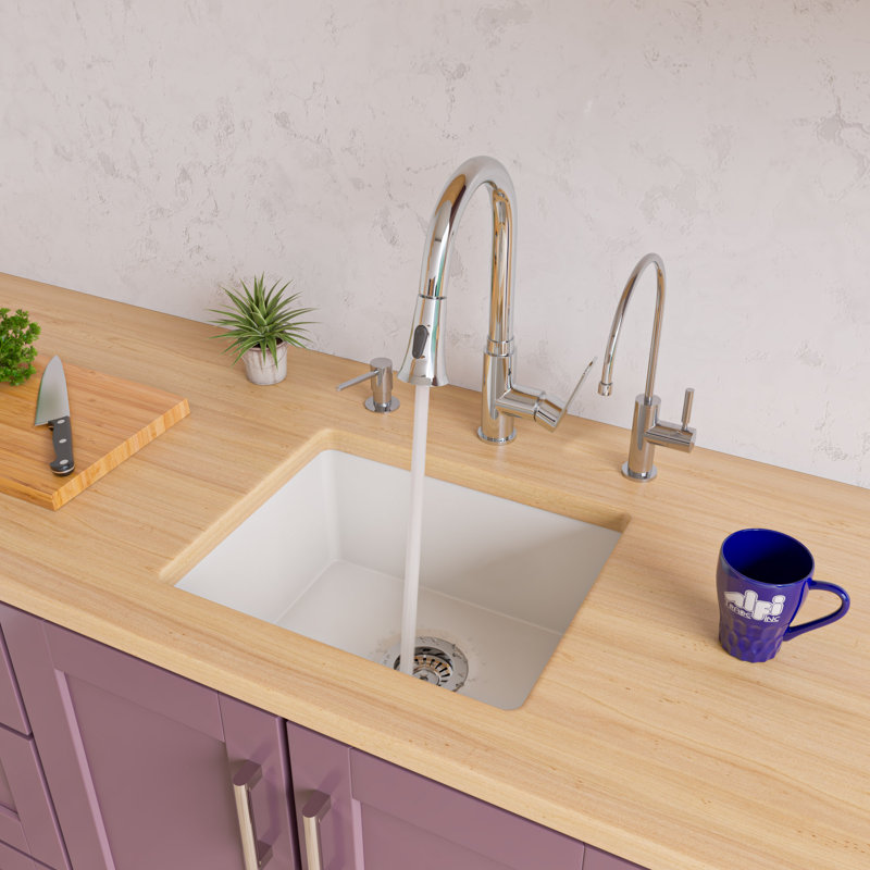 20'' L Fireclay Kitchen Sink