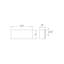 Asgard 1 - Light LED Flush Mounted Sconce