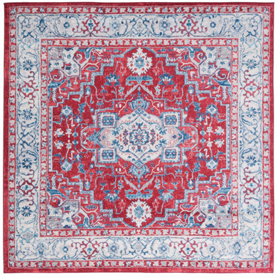 Aurich 851 Area Rug In Red / Beige