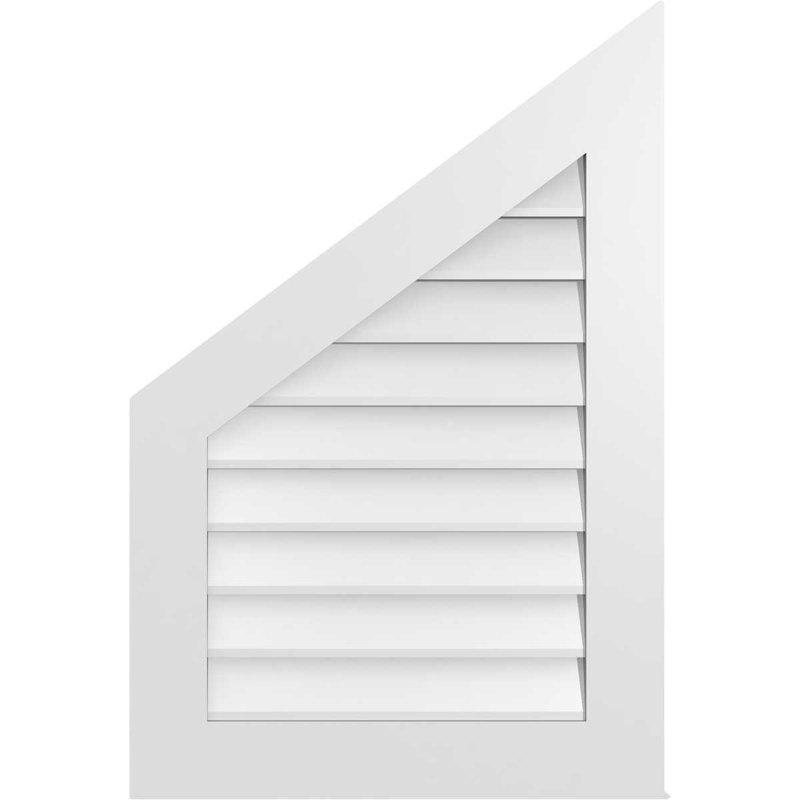 Évent en poire non-fonctionnel Signature, H 36 po x l 24 po x P 1 po