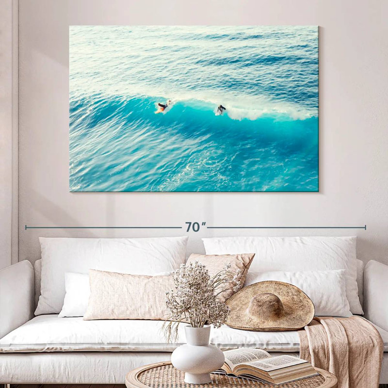 Duo Sirci Surfer, H 34 po x l 51 po