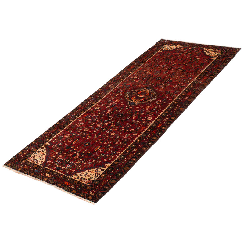 Tapis de couloir unique en laine 3 pi 8 po x 9 pi 6 po Atlis