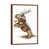Classic Brown Wood Framed