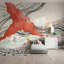 Papier peint fond blanc fond blanc amovible fond mural-343367437-343367436