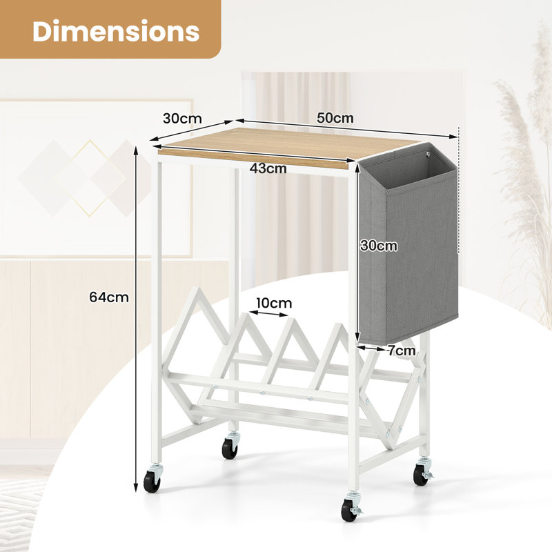 64 cm H Media Shelves