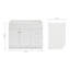 Paulla 42'' Single Bathroom Vanity Base Only-94350704
