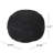 Cotton Upholstered Round Pouf Ottoman
