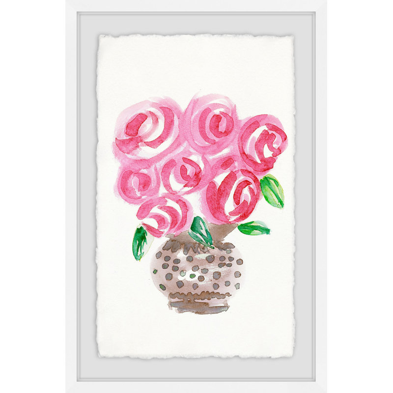 Tropical Pineapples - Single Picture Frame Painting, 45cm H x 30cm W