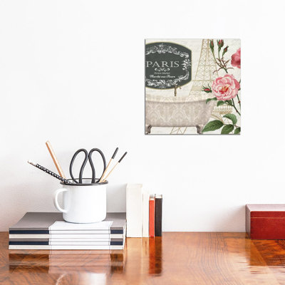 Salle De Bains I by Kimberly Allen - Wrapped Canvas Gallery-Wrapped Canvas Giclée