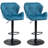 Chetopa Swivel Upholstered Adjustable Height Counter Stool with Metal Frame-1204033100