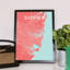 Sydney City Map - No Frame Print-1534394260