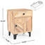 Table de chevet en bois