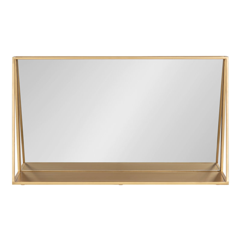 Carlyssa Modern & Contemporary Accent Mirror with Shelf