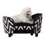Chevron Orthopedic Polyester Pet Bed-1356235575