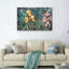 Ensemble de 1 toile murale à motif floral-129271391-129271387