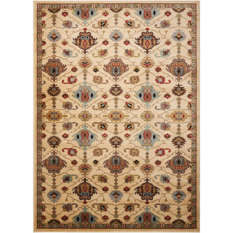 Manorville Oriental Indoor Rug, Rectangle 5'3" x 7'3"