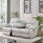 78.5"Pillow Top Arm  Reclining Sofa with Drop down table and Cupholders-581330663
