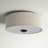 Armindo Linen LED Flush Mount-1756676531