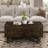 Solid Wood Rectangle Coffee Table-290404876