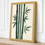 Bamboo Study Japandi - Wrapped Canvas-203842891-203842893