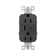 Radiant 15 Amp Tamper-Resistant with 3.1A USB Type A/C Outlet