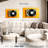 Abarca Retro Yellow Record Player-107965639