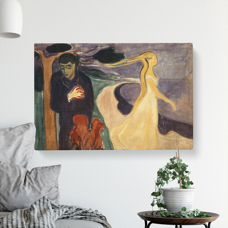 Separation by Edvard Munch - Wrapped Canvas, 40cm H x 60cm W x 3cm D