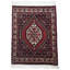 Isabelline Hand Made Formal Medallion Silkroad Bidjar Rug - 1'8'' X 2'2''