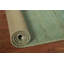 Tapis en laine vert fait à la main style Gabbeh moderne 4 x 5