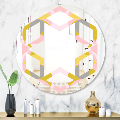 Miroir mural Hexagon Star Coastal