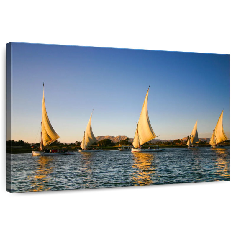 Bateaux Mehar Nile Felucca, H 8 po x l 12 po