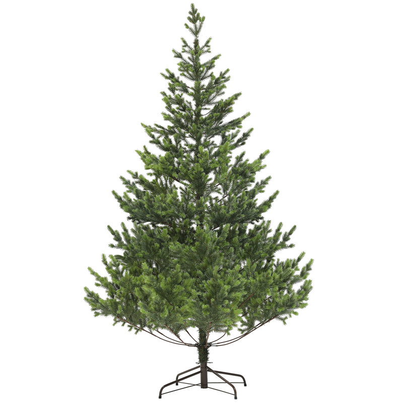 Arbre de Noël artificiel 7 pi HOMcom, H 7 pi