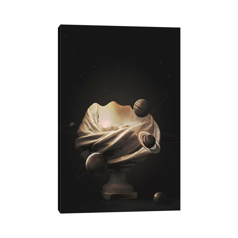 Marble by Fran Rodriguez - Wrapped Canvas Print, 20.32 cm H x 30.48 cm W