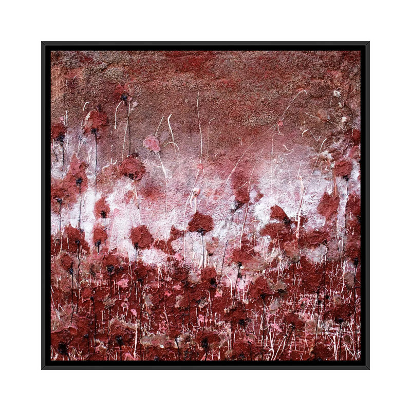 You Are My Destiny by Donatella Marraoni - Painting on Canvas, 66.04 cm H x 66.04 cm W, Black Framed