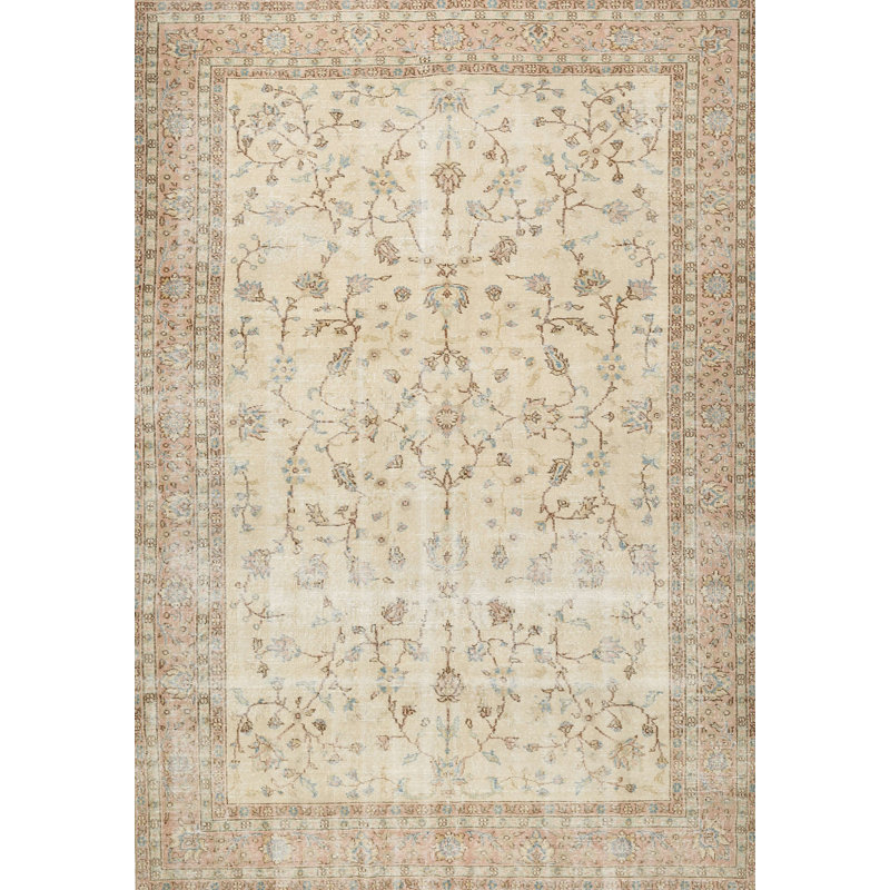 Tapis contemporain gris, Rectangle 6 pi x 9 pi