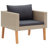 Yeary 4 Piece Lounge Chair with Cushions-462927930-462927929
