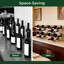 Wine Bottle Rack Transparent