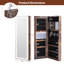 Armoire à bijoux avec miroir 47 "Latitude Run®