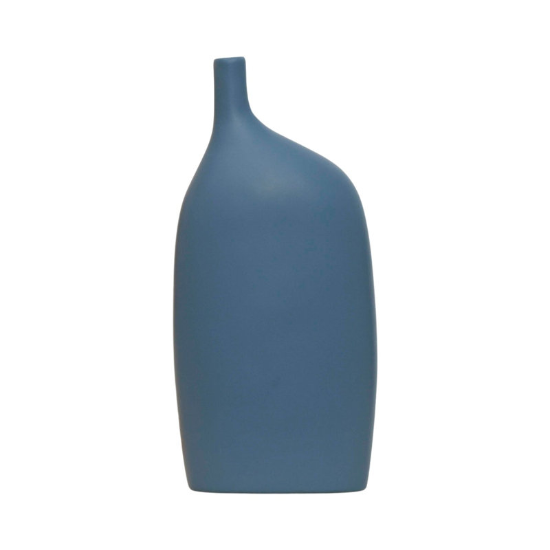 Cyna Ceramic / Porcelain Table Vase, Blue
