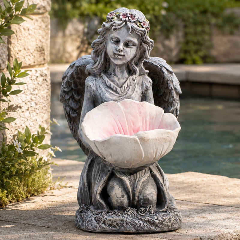 Statue de jardin 17,72 po Anges et chérubins