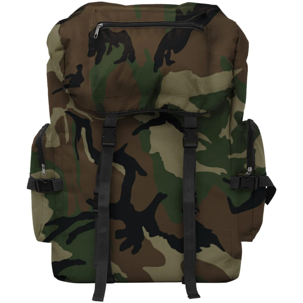 Vidaxl Army-Style Backpack 65 L Camouflage