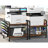 Printer Stand With File Holder Organizer, Printer Cart With Adjustable Height Shelf And Wheels-115698668-115698666