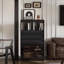 Armoire porte-revues en bois massif-112560117